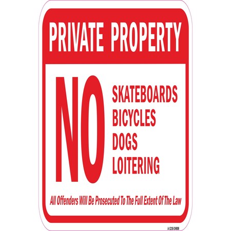 Signmission Safety Sign, 12 in Height, Aluminum, 24808 A-1218-24808